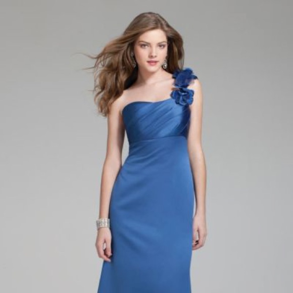 Alfred Angelo Bridesmaids Charcoal Dress